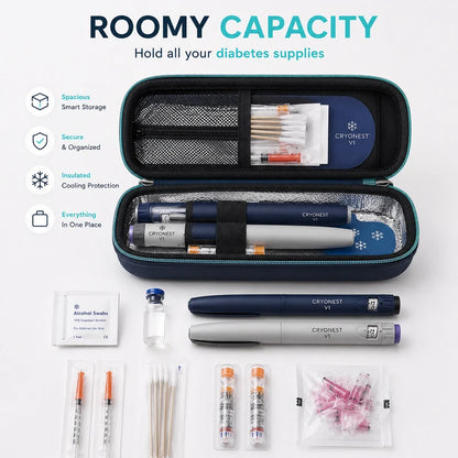 Equa Medicine Cooler + 2 Free gel packs .